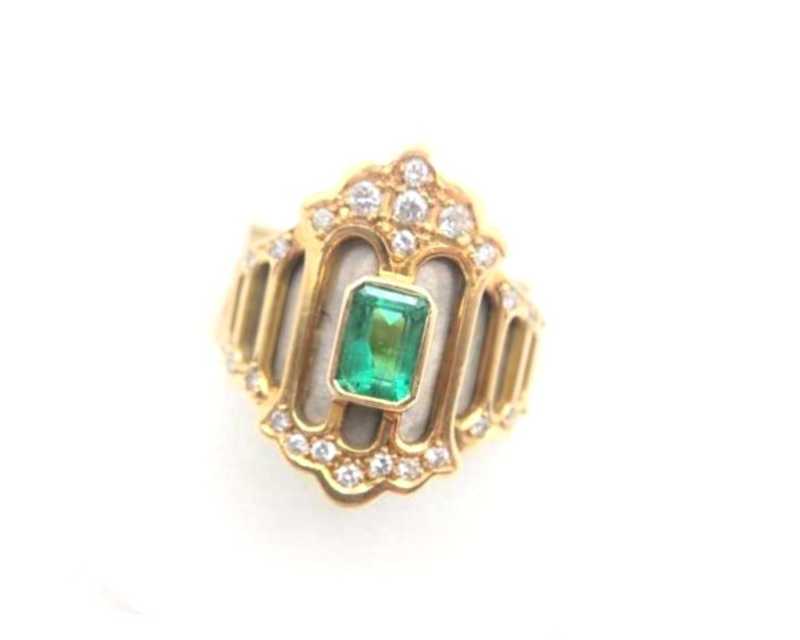 ジュエリー買取 エメラルド ダイヤリング